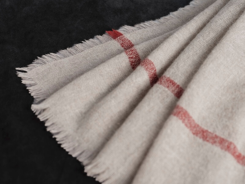 JAPANESE WOOL UNISEX LIGHTWEIGHT SHAWL