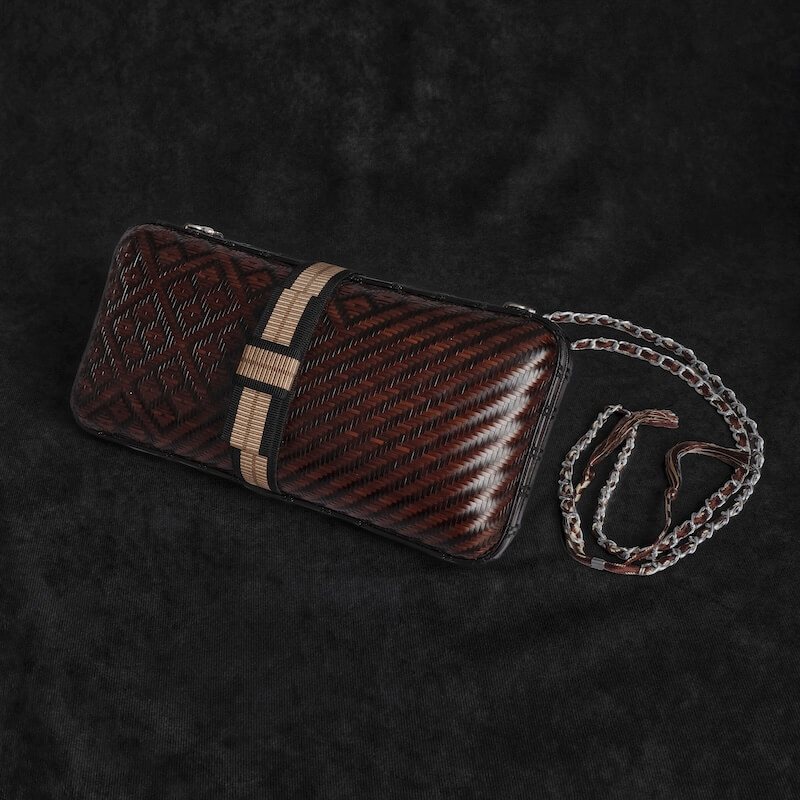 KYOTO BAMBOO CLUTCH BAG